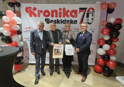 Beskidzka Izba Gospodarcza na jubileuszu 70-lecia „Kroniki Beskidzkiej”